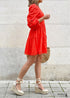 V-Neck Mini Dress Lennon